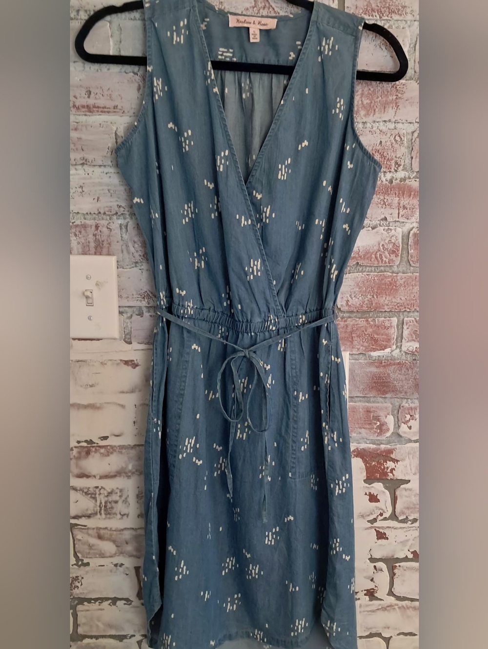 Harlow & Rose Denim Dress Size Small